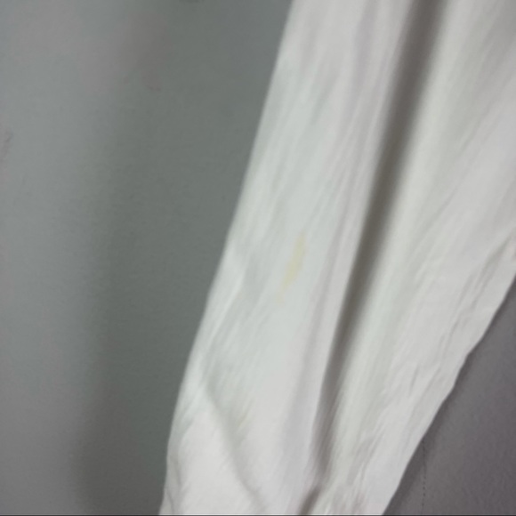 Hollister long sleeve crop top blouse white - Picture 7 of 8